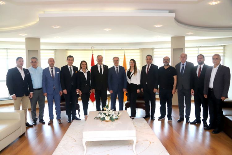 OSBÜK Başkanı Kütükcü’den MTOSB’ye ziyaret