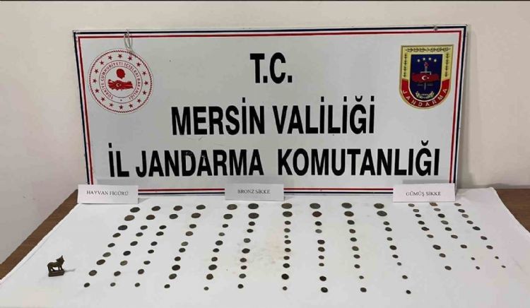 Mersin’de kaçak kazı yapan şüpheli yakalandı