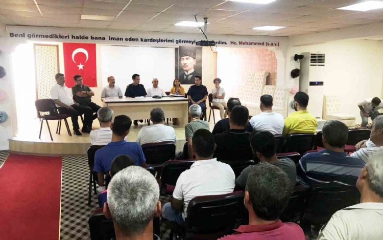  Mersin’de balıkçılar sezon öncesi bilgilendirildi