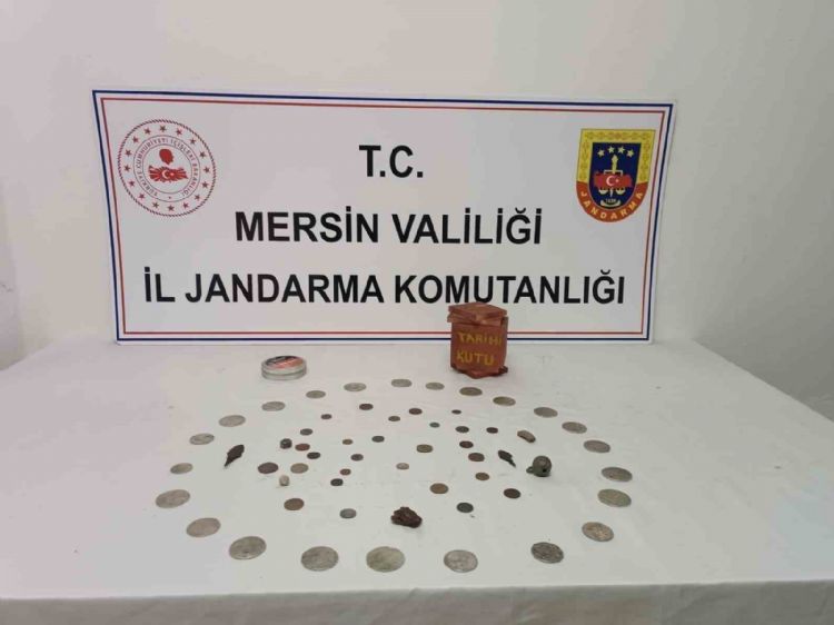 Çok sayıda tarihi eser ele geçirildi, 2 şüpheli yakalandı